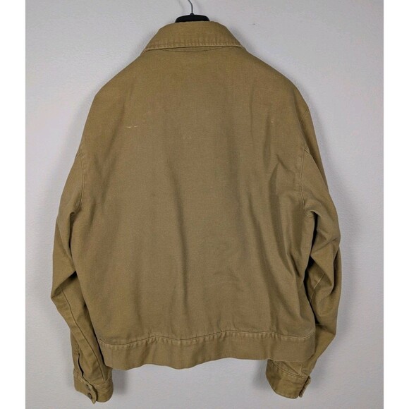 Timberland Weathergear Vintage Y2K 2003 Tan Cotton Canvas 11450 Work Jacket Sz M - Picture 8 of 16
